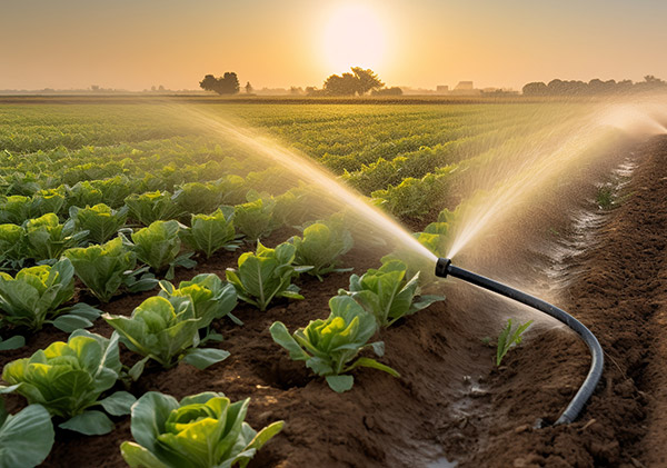 Mga pipeline ng patubig ng agrikultura