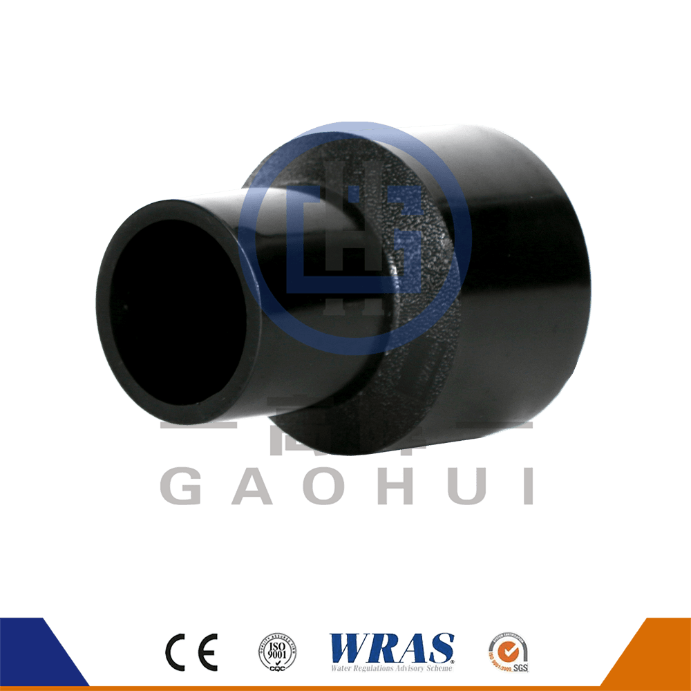 HDPE Molded Butt Fusion Reducing Coupler Reducer Para sa Water Pipe