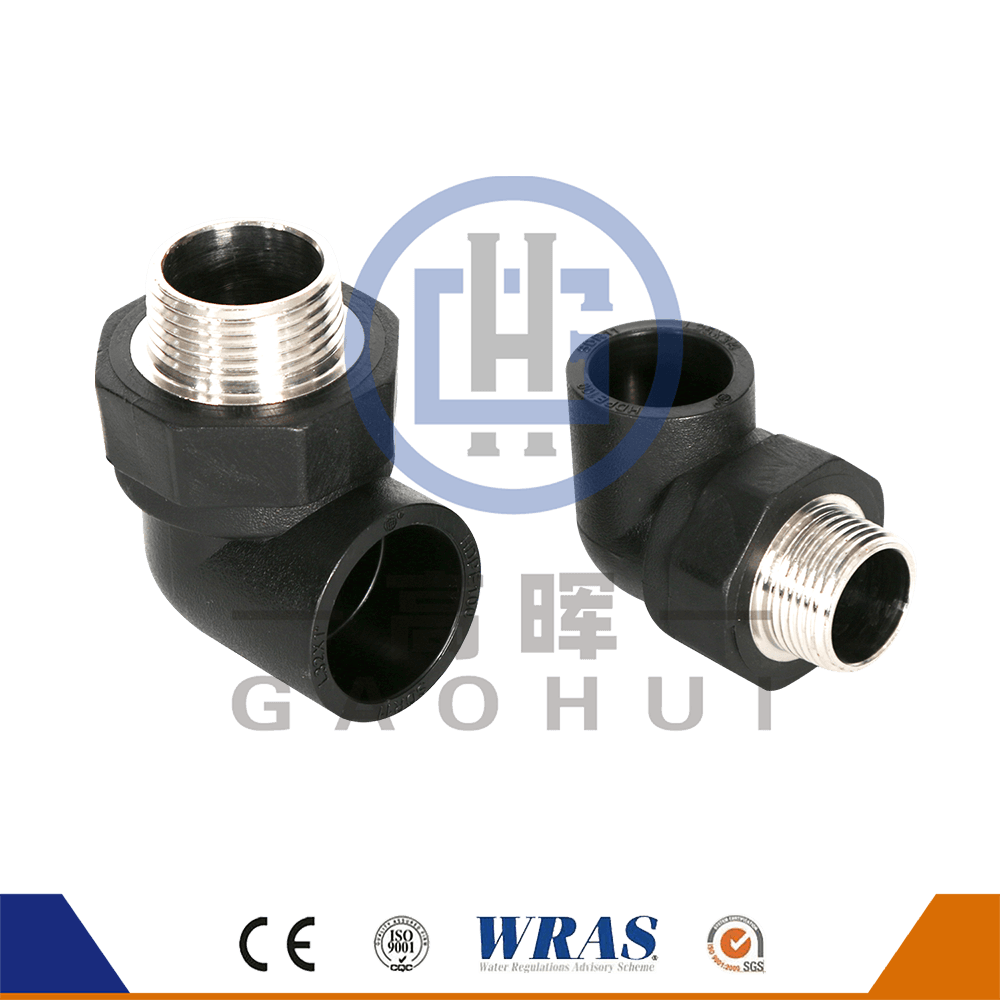 HDPE male thread elbow
