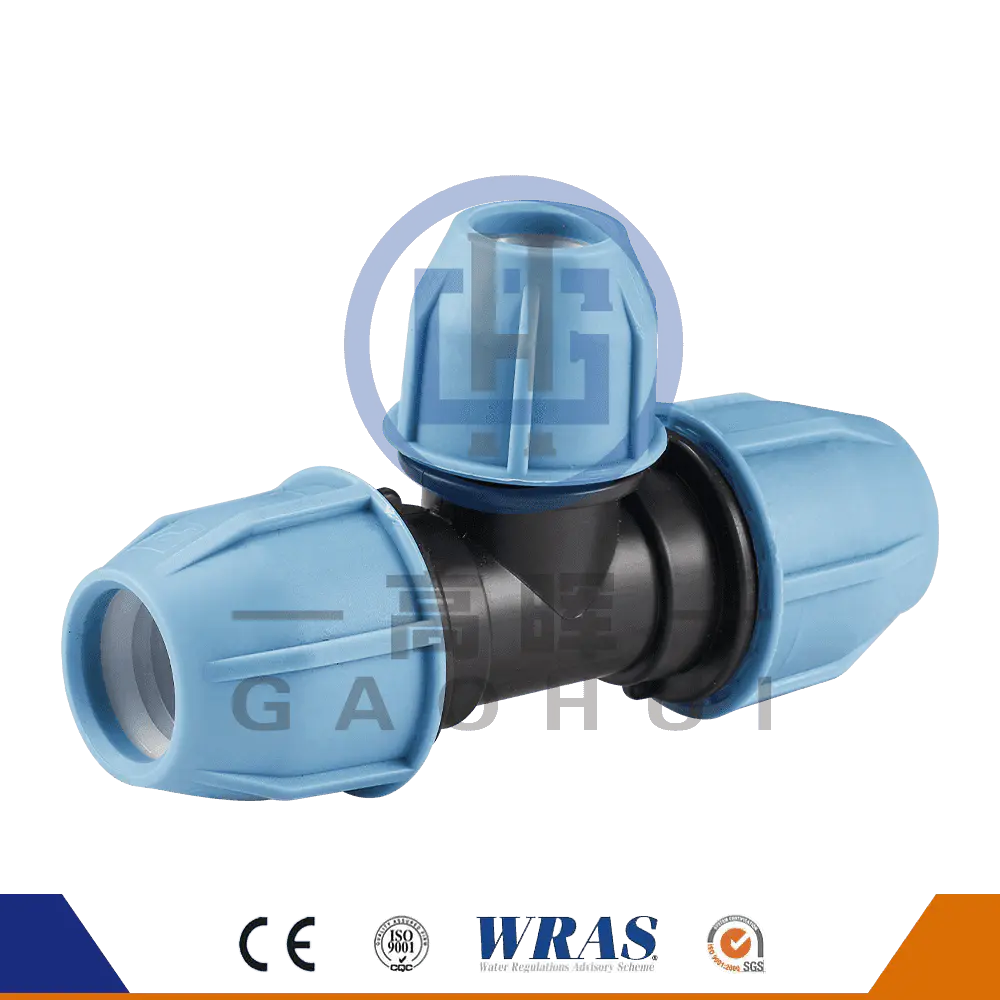 Pag-optimize ng pipe adaptability at pagpapabuti ng kahusayan sa konstruksyon: Ang halaga ng merkado ng pag-ikot ng ulo ng pp na binabawasan ang tee p-023