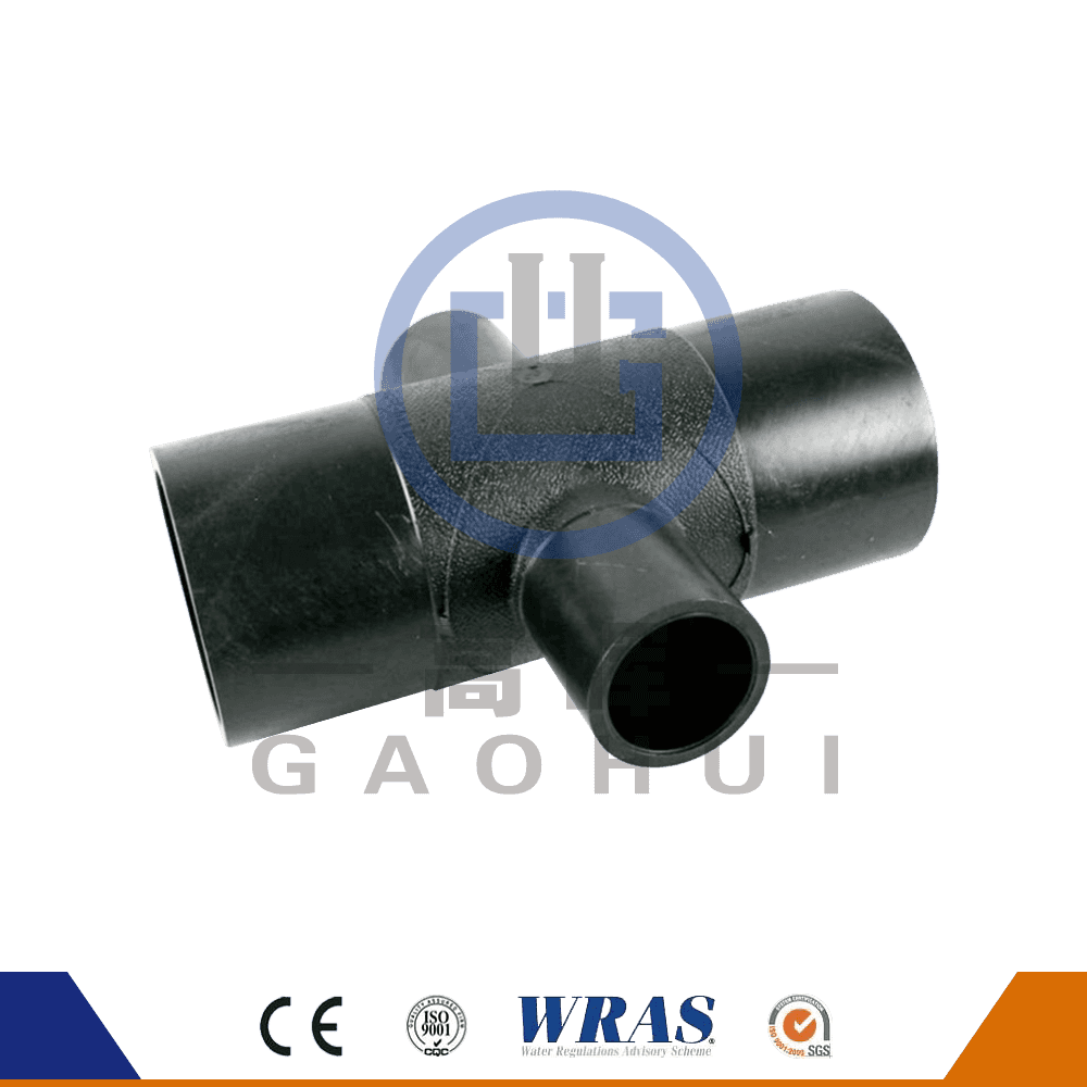 HDPE Molded Butt Fusion Pagbabawas ng Cross Crossing para sa Water Pipe